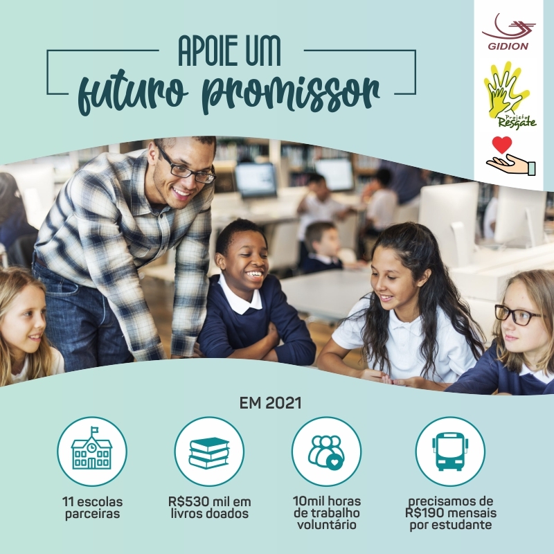 Apoie você também, um futuro promissor!