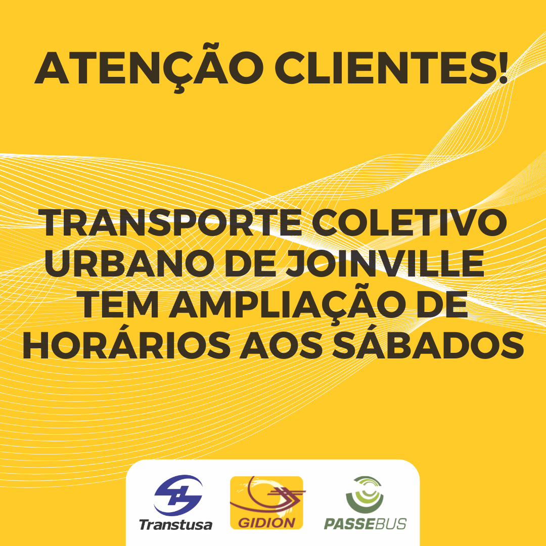 Transporte coletivo urbano de Joinville tem ampliação de horários aos sábados