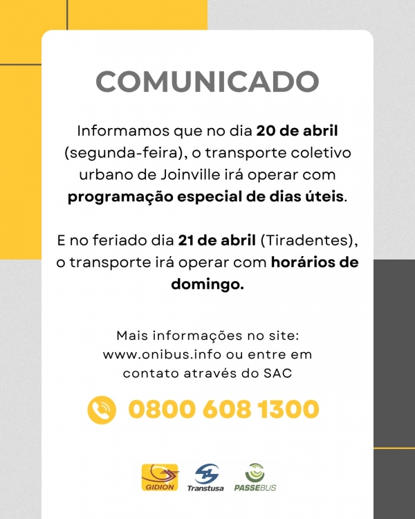 **Atenção Clientes**